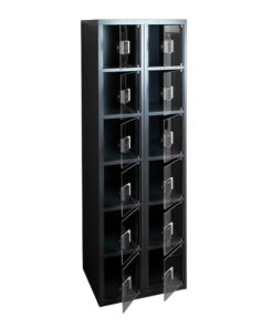 Transparante locker