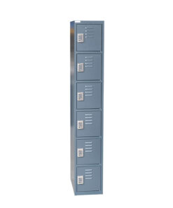 lockerkast met 6 deuren