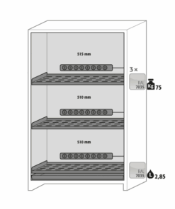 Asecos Lithiumkast ION Ultra 90 kopen | Kluizen.nl