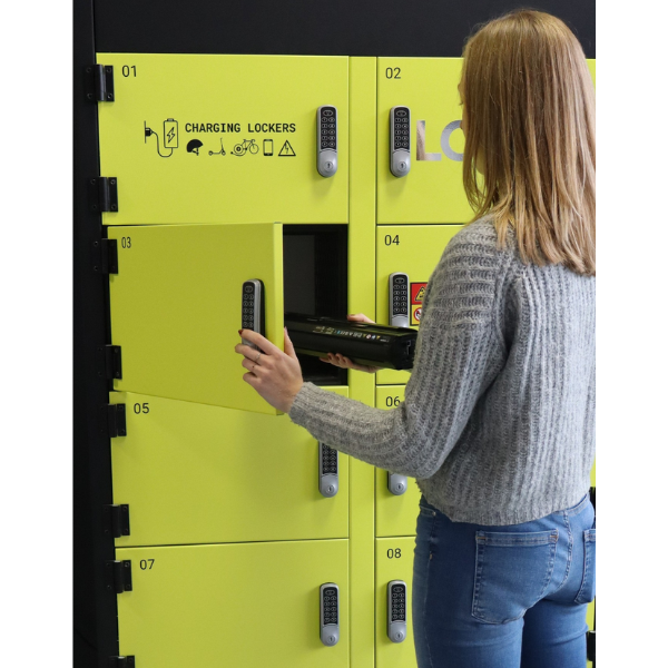 Lithium lockerkast LOX 12 | Lockerkast voor lithiumbatterijen
