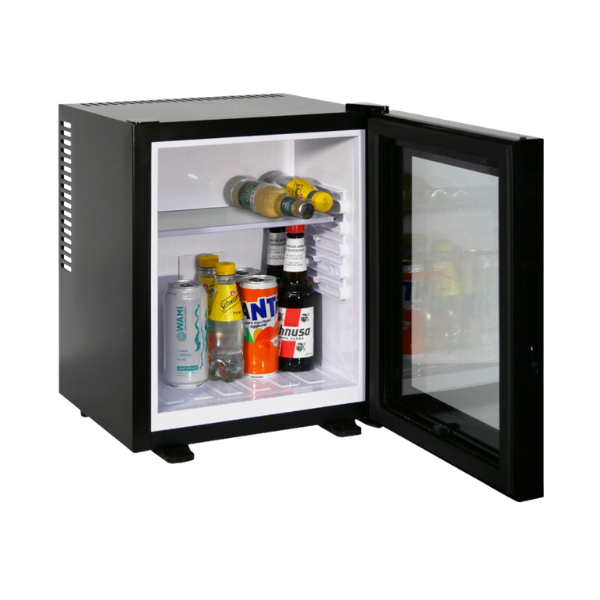 MB Minibar 28 liter met glazen deur