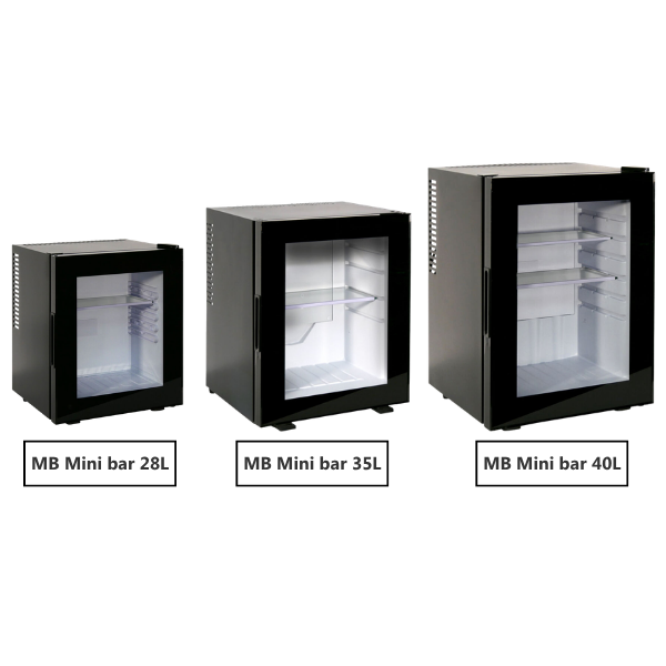 MB minibar voor hotels | Mini koelkasten kopen