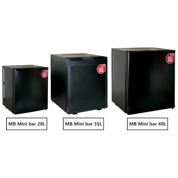 MB minibar voor hotels | Mini koelkasten kopen