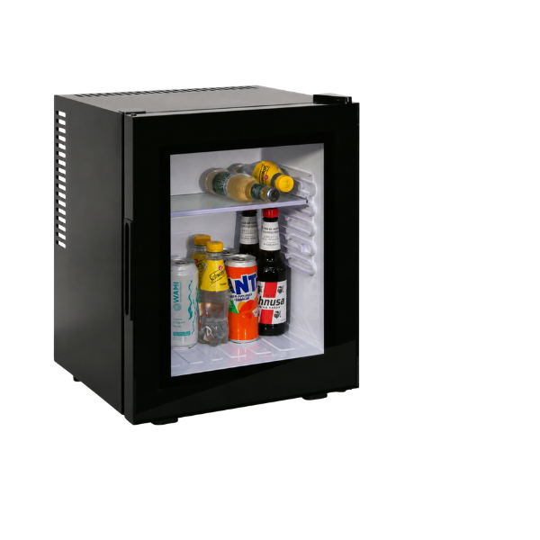 MB Minibar 28 liter met glazen deur